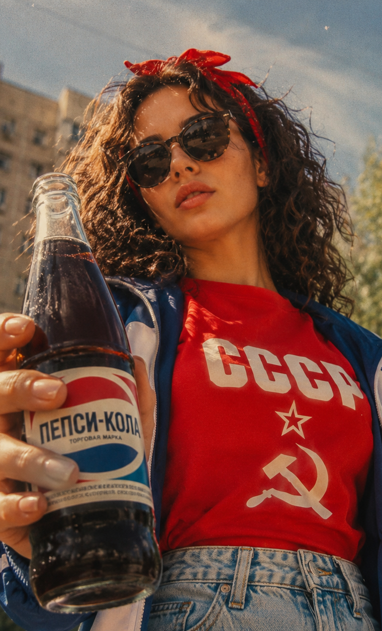 Портрет на советскую плёнку с характерным зерном